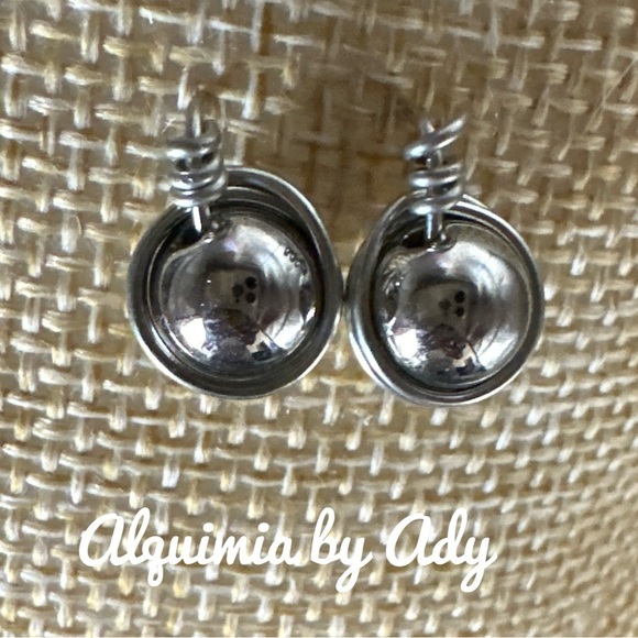 Alquimia Silver Earrings - Picture 1 of 1